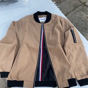 Spring New Men Zipper Bomber Jacket Men Casual Streetwear Hip Hop Slim Fit
